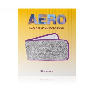 Насадка из микроволокна для швабры с распылителем Aero (Серая). Фото